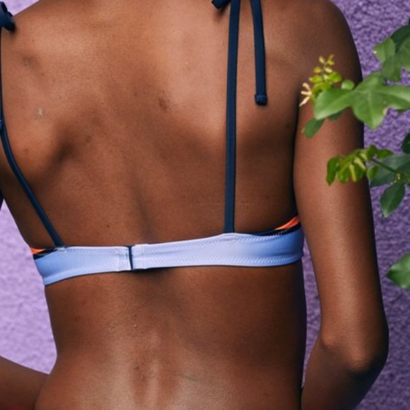 NWT Aerie V Scoop Bikini Top M - Picture 3 of 10